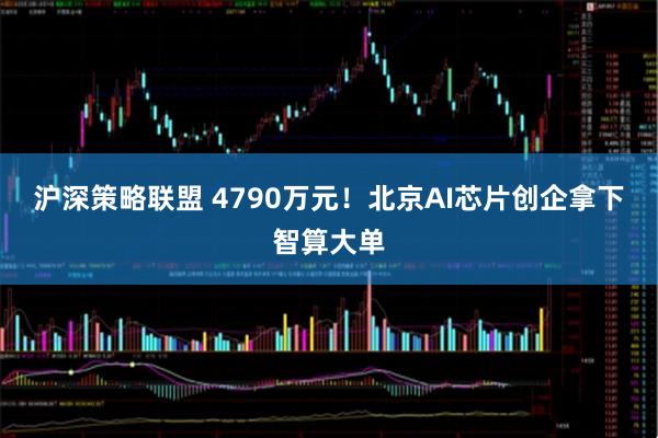 沪深策略联盟 4790万元！北京AI芯片创企拿下智算大单
