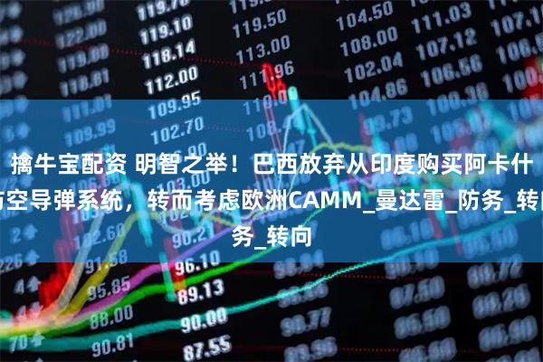 擒牛宝配资 明智之举！巴西放弃从印度购买阿卡什防空导弹系统，转而考虑欧洲CAMM_曼达雷_防务_转向